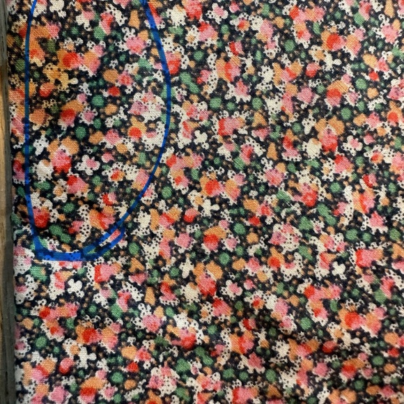 Vintage Liberty of London Mens Floral Print Necktie Tie Cotton Made in USA - Picture 5 of 5